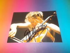 Sol Gabetta sexy signed autographed autograph on autograph card