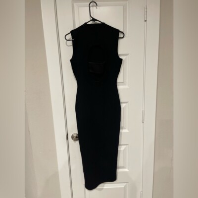 solace london black dress Hutton V-neck Maxi | See Size SOLACE LONDON Laurel crepe mock-neck