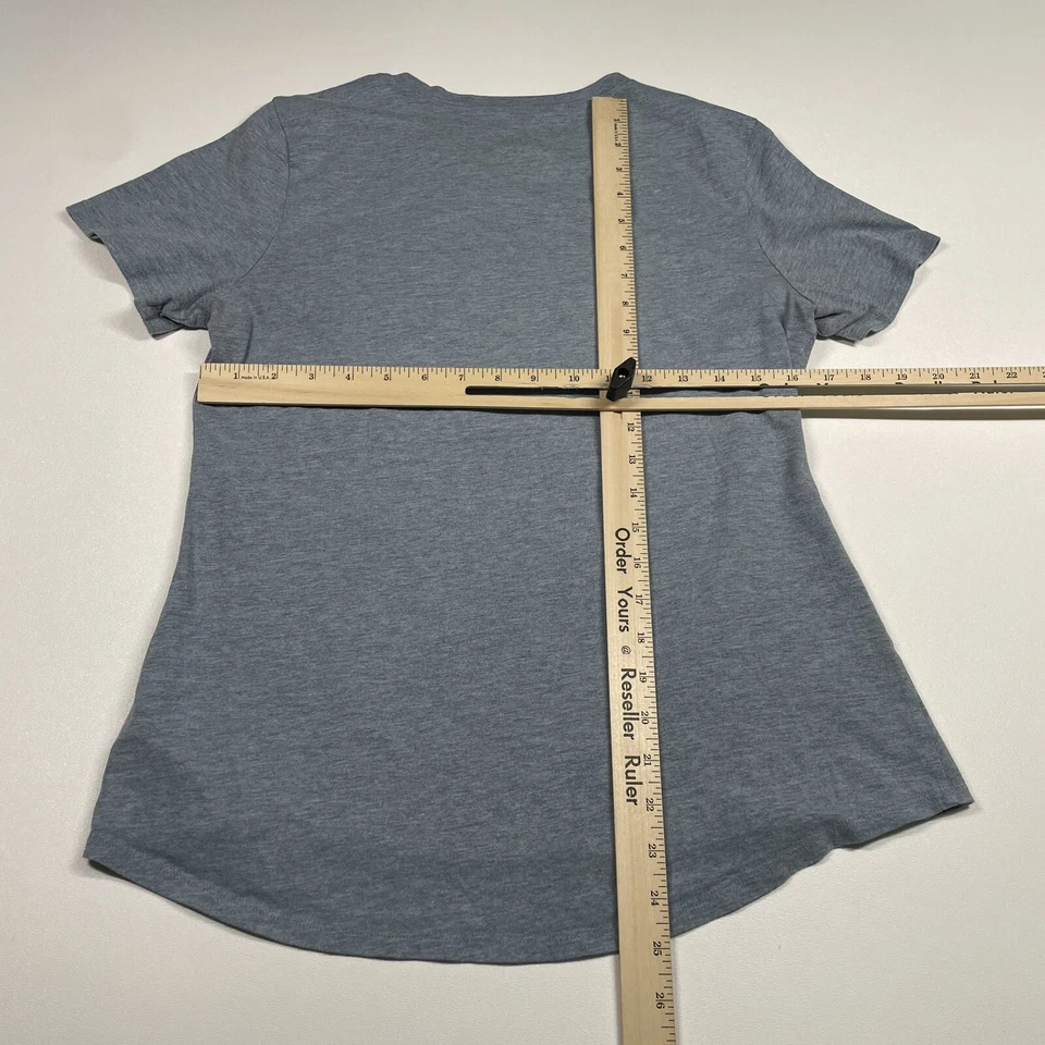 Camisa Gerry Para Mujer Mediana Azul Manga Corta Gráfica Camiseta Exterior Montañas Foto 3 de 4