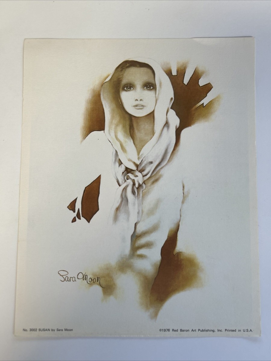 Sara Moon Art Print -8 x 10 - No. 3002 “Susan” - Vintage | eBay