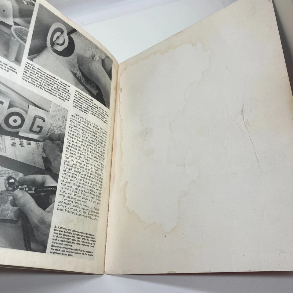 Flying Scale Models of WWII 12 Full Size Plans 1/24 Scale 1974 Illustrated Book - Image 3 of 4