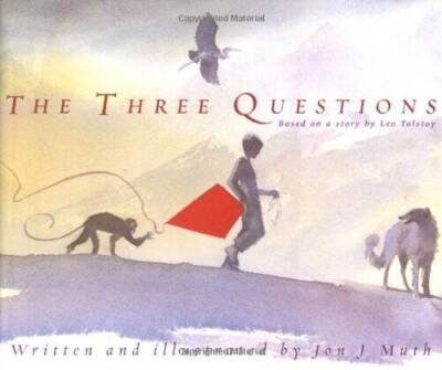 The Three Questions - Paperback By Jon J. Muth - VERY GOOD