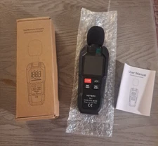 Votery Digital Sound Level Instrument Meter Portable Hand Held Decibel Meter SL1