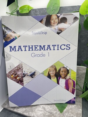 ACSI Math Student Worktext Mathematics Grade 1 2nd Purposeful Design New