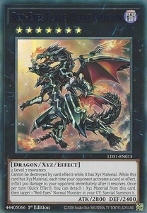 Red-Eyes Flare Metal Dragon (Blue) - LDS1-EN015 - Ultra Rare - 1st Edition x1 -