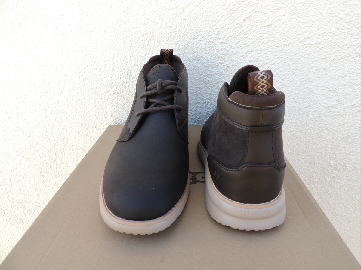 UGG Union Chukka Waterproof Ankle  Boots Men’s Size 13 Stout Brown Leather UGG Union Men main image 2