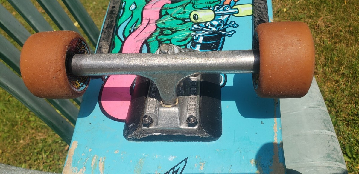 Original Santa Cruz Slasher Skateboard Keith Meek Bullet 66
