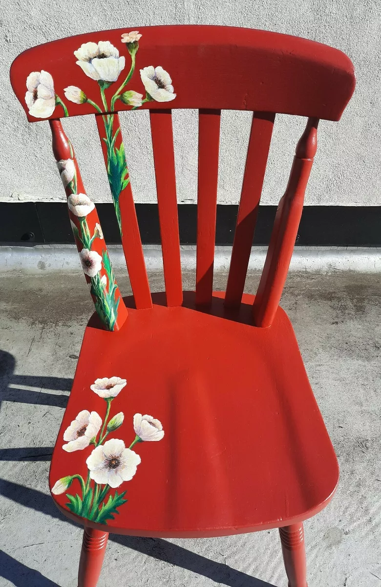 Hand 2024 chair red