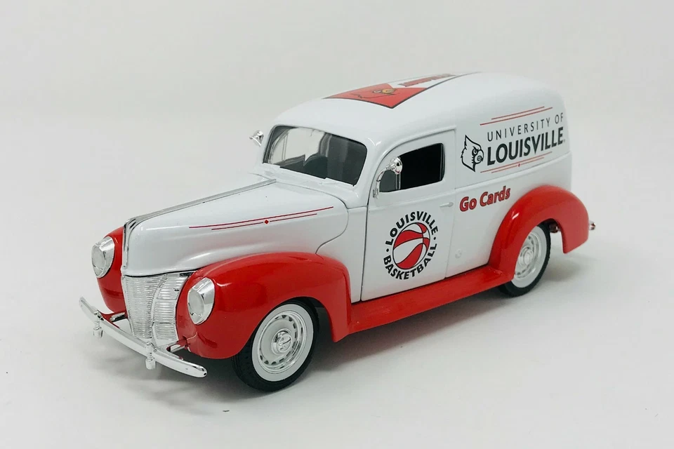 Louisville Basketball LIMITED EDITION 1940 Ford 1:25 Diecast Panel Van 1 of 146 - Image 2 of 4