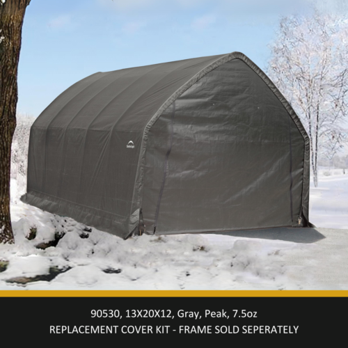 ShelterLogic Garage-in-a-Box Replacement Cover Kit (FRAME SOLD SEPARATELY) - Picture 2 of 11