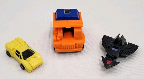Vintage Hasbro G1 Transformers Lot Of 3 Figures-Wideload-Whisper-Freewheeler