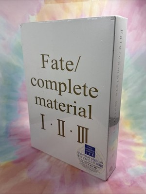 New Factory Sealed Slipcover Fate/Complete Material I II III Art