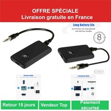Adaptateur Bluetooth 5.0 Transmetteur Récepteur Audio 3.5mm