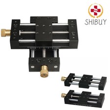 Precision X/Y Sliding Table Manual Straight Linear Stage Translation Assemblable