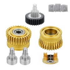 Upgrade k1 max extruder,k1 Double Bearing Gear Upgrade kit + Hardened Steel DLC