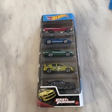 2020 Hot Wheels Fast and Furious 5-Car Pack Ford gt40 , lancer evolution, 350z 