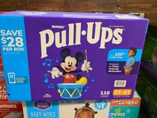 Huggies Pull Ups Training Pants for Boys Size 3T/4T 32-40 lbs 116 Count - NEW