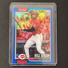 🔌IU 2026 TOPPS SERIES 1 BASEBALL BLUE RAINBOW FOIL /150 WILL BENSON