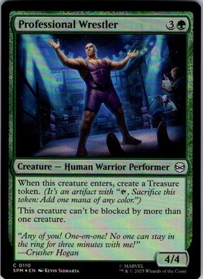 Magic | FIN | Professional Wrestler | 110 | Foil | NM