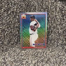 Pedro Martinez 2026 Topps Series 1 Silver Pack Mojo Refractor #91C-41 Red Sox