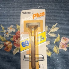 1985 TRIAL  Vintage Gillette Atra Plus Razor