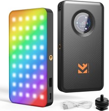 K&F CONCEPT RGB 135LED Videoleuchte 13 Lichteffekte 5000mAh Akku für Fotografie