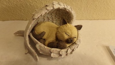 Hamilton Cat Collection Purr-fect Little Angel from the Paw Prints from Heaven