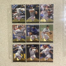 1997 Pinnacle All Star FanFest Complete Set #1-21 with Sandy Alomar jr. foil 