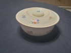 Vintage Homer Laughlin Kitchen Kraft Oven Serve Covered Casserole Dish Bowl 8"