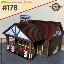 Scalextric Slot car Vintage Service Station (1:32 Scale)