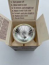 GE Precise EYC Q75MR16/FL/C 75W, 12v, 42 Degree Flood Lamp Bulb NOS