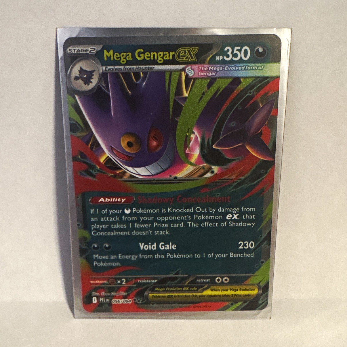 Nintendo Pokemon TCG Mega Gengar EX 35/119 Phantom Forces Ultra Rare Holo
