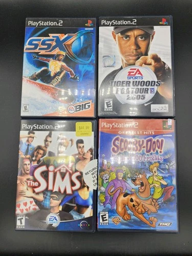 PS2 Game Bundle Assorted Games 4 Games