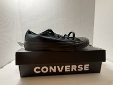 Converse Chuck Taylor All Star Ox Black Monochrome Low Top Womens 6.5 M5039