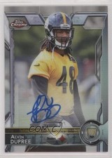 2015 Topps Chrome Rookies Refractor 25/150 Bud Dupree Alvin #157 Auto xr1