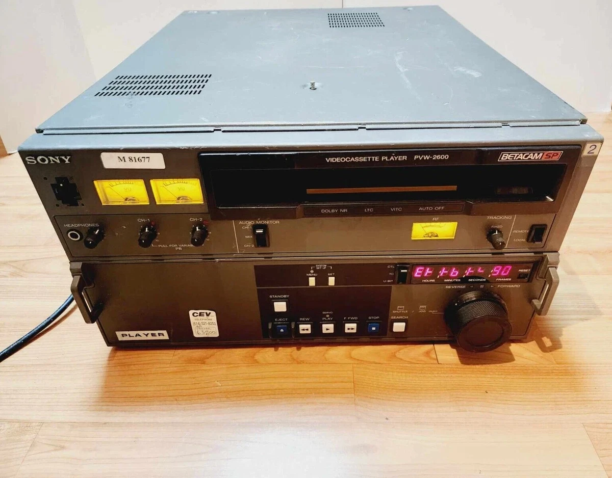 Sony Betacam SP Video Players for sale | eBay