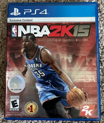 NBA 2K15 Sony PlayStation 4 Basketball Video Game 2014 Complete FREE SHIPPING