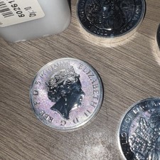 Royal Mint 2022 2oz Lion of England TUDOR Beast .9999 Fine Silver Coin