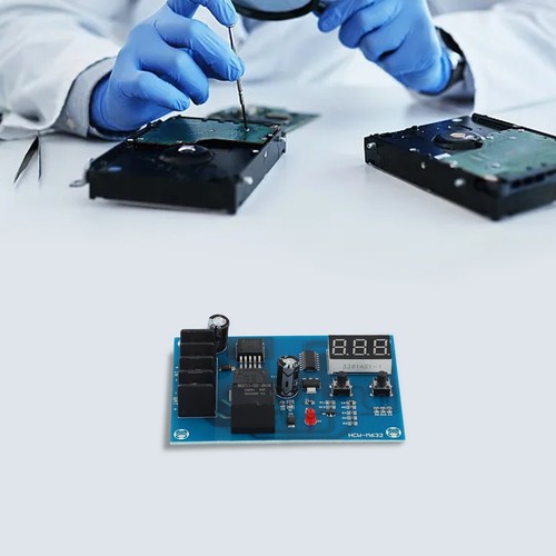 Scheda Controllo Alimentazione Caricabatterie 12V con Voltmetro DC e Rel?? per B - Afbeelding 35 van 43