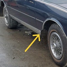 Chevrolet Caprice 1980 1981-1990 Right Front Fender Lower Rear Cladding