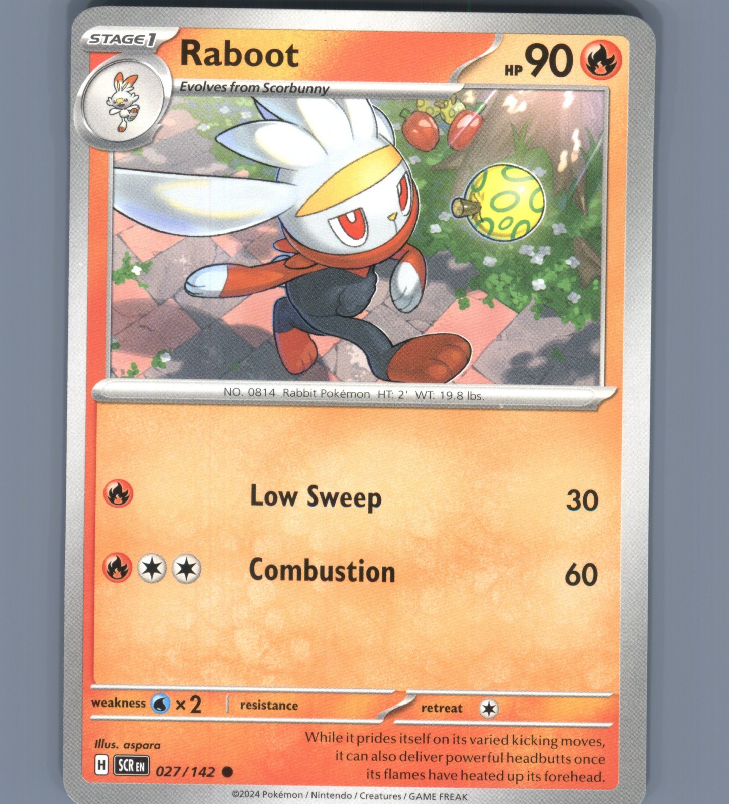 Raboot Common SV07: Stellar Crown 027/142 NM English