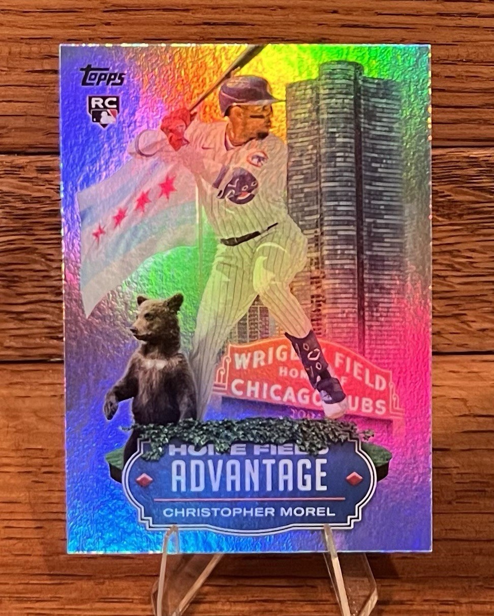 CHRISTOPHER MOREL (RC) Home Field Advantage🔥2023 Topps ⚾️ Marlins 💎 GRADE ME🤩