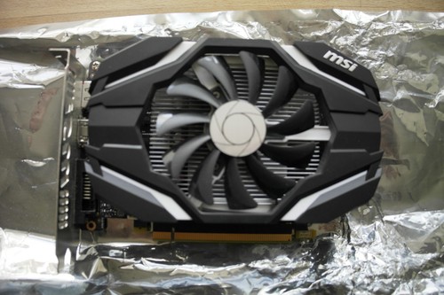 MSI NVIDIA GeForce GTX1050 Ti 4GB GDDR5 PCI-E Video Card HDMI DVI DP