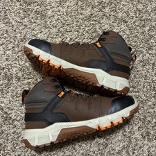 NEW Size 9 Timberland PRO Tempe Men's Alloy Toe, WP Slip Resistant Max Comfort