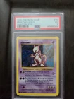 Pokemon- Mewtwo Holo Base Set #10 Shadowless PSA 3 1999 Rare Vintage