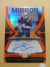 2021 Panini Certified Mirror Signatures Orange /35 Jarrett Stidham RC  MS-JS