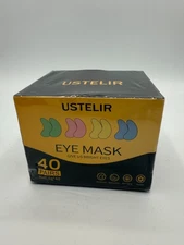 USTELIR Under Eye Patches, 40 Pairs Eye Mask for Dark Circles, Puffy Eyes.- NEW