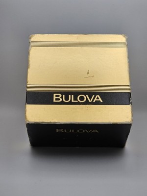 New OG Vintage 1978 Mens Bulova Quartz Chronograph LED Digital Wristwatch NOS