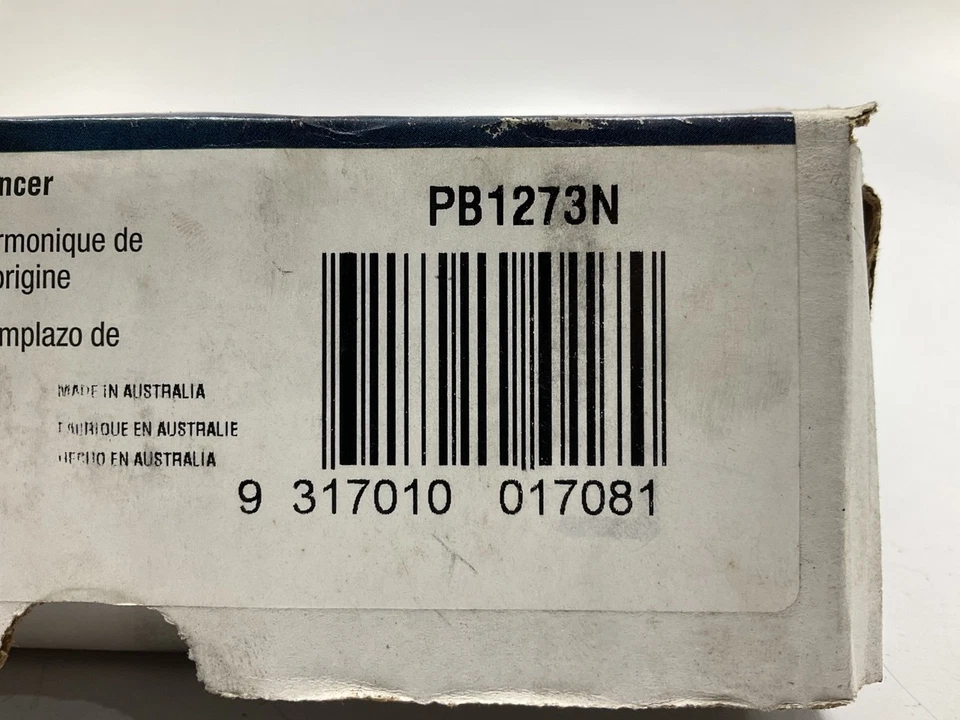 Balanceador armónico de motor Dayco PB1273N para Nissan Altima KA24DE 1993-1997 Foto 4 de 4