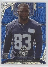 2022 Mosaic Rookies Redemption Pack Blue Sparkle Prizm SP Dareke Young #349 2zr